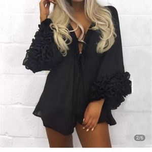 Black Beach cover-up